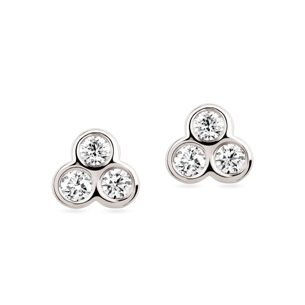 LUMA earrings with diamonds