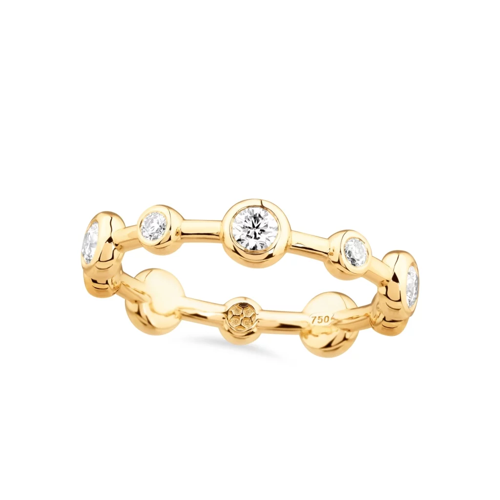 LUMA Ring with Diamonds