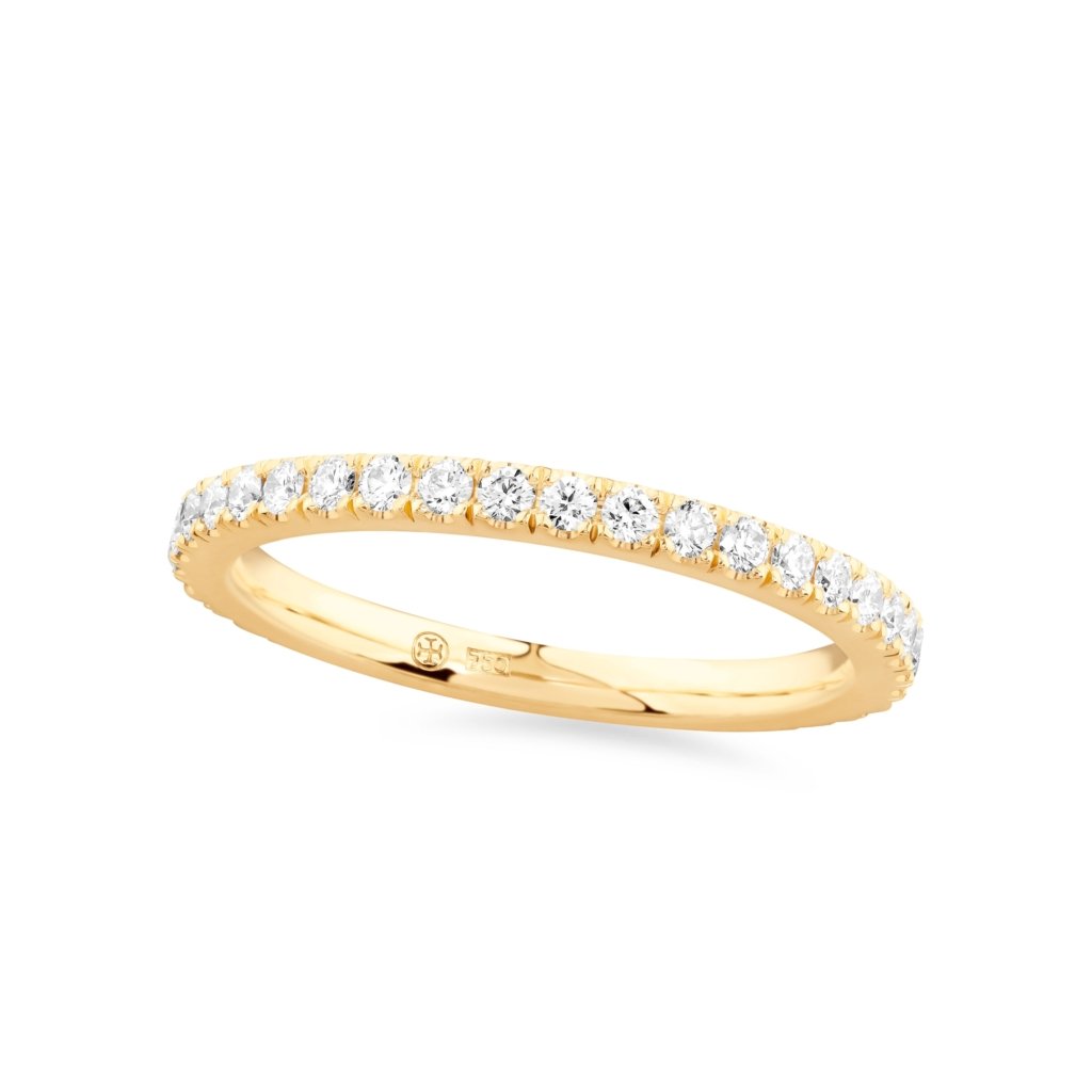 ETERNITY Ring with Diamonds