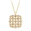 ARISTOS pendant with champagne diamonds