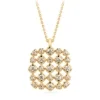 ARISTOS pendant with champagne diamonds