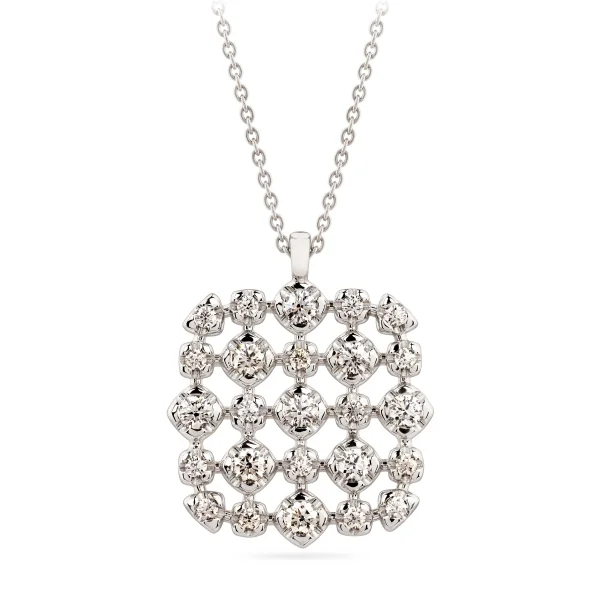 ARISTOS pendant with champagne diamonds