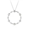 LUMA 2 pendant with diamonds White Gold