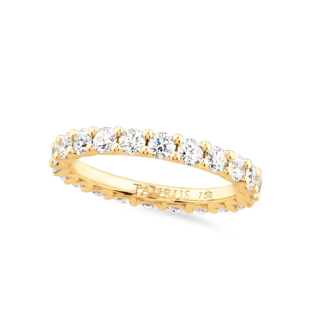 ETERNITY Ring with Diamonds