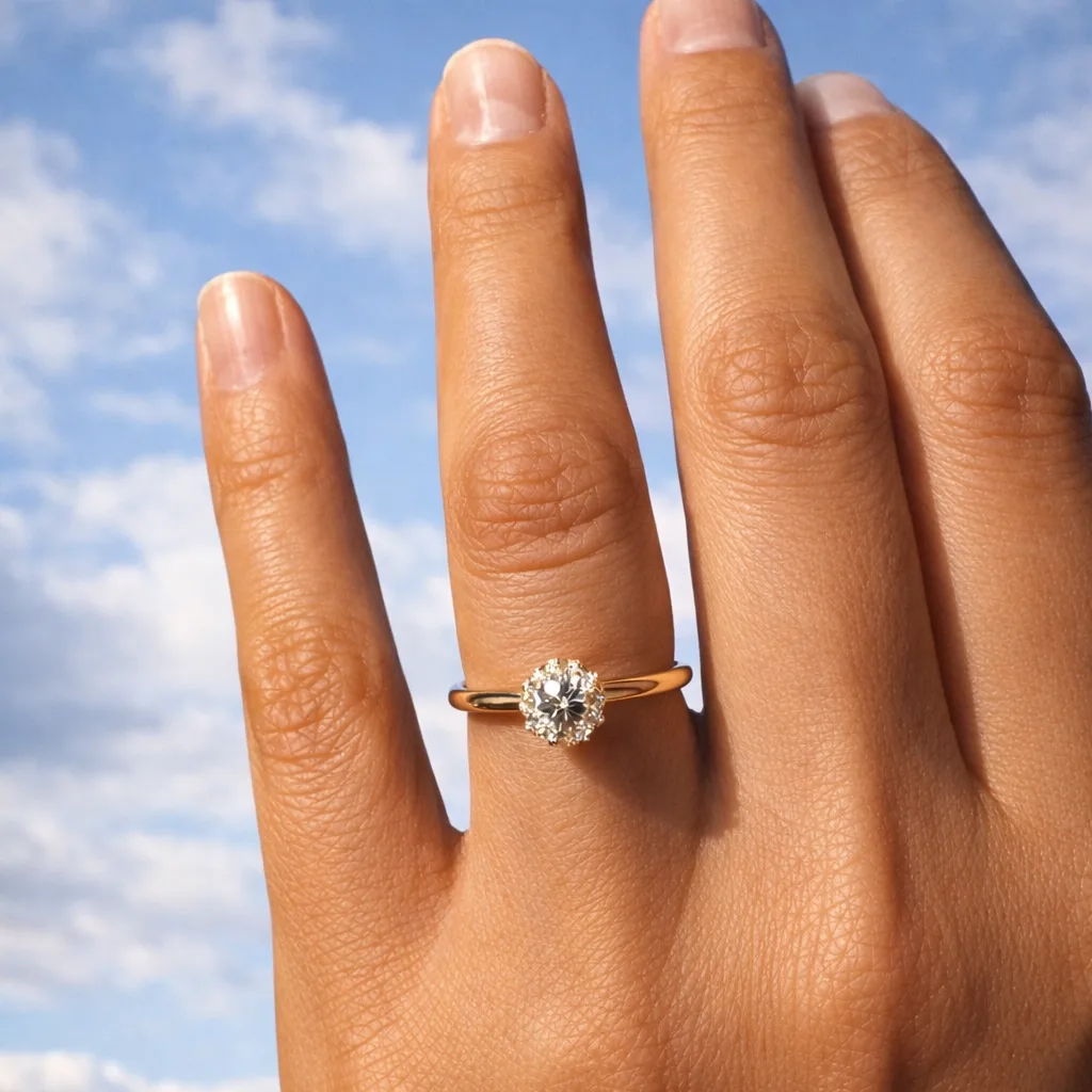 RING WITH DIAMONDS