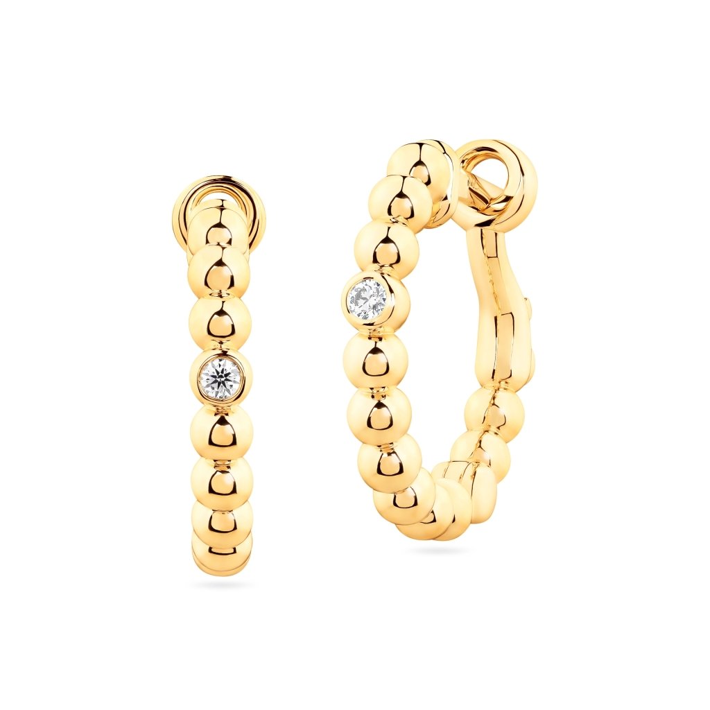 LUMA earrings with diamonds