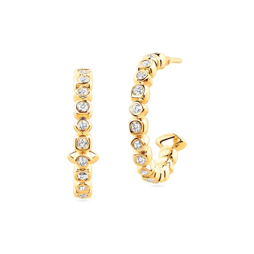 ARISTOS earrings with diamonds