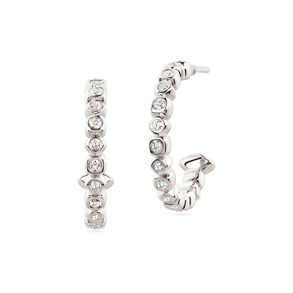 ARISTOS earrings with diamonds