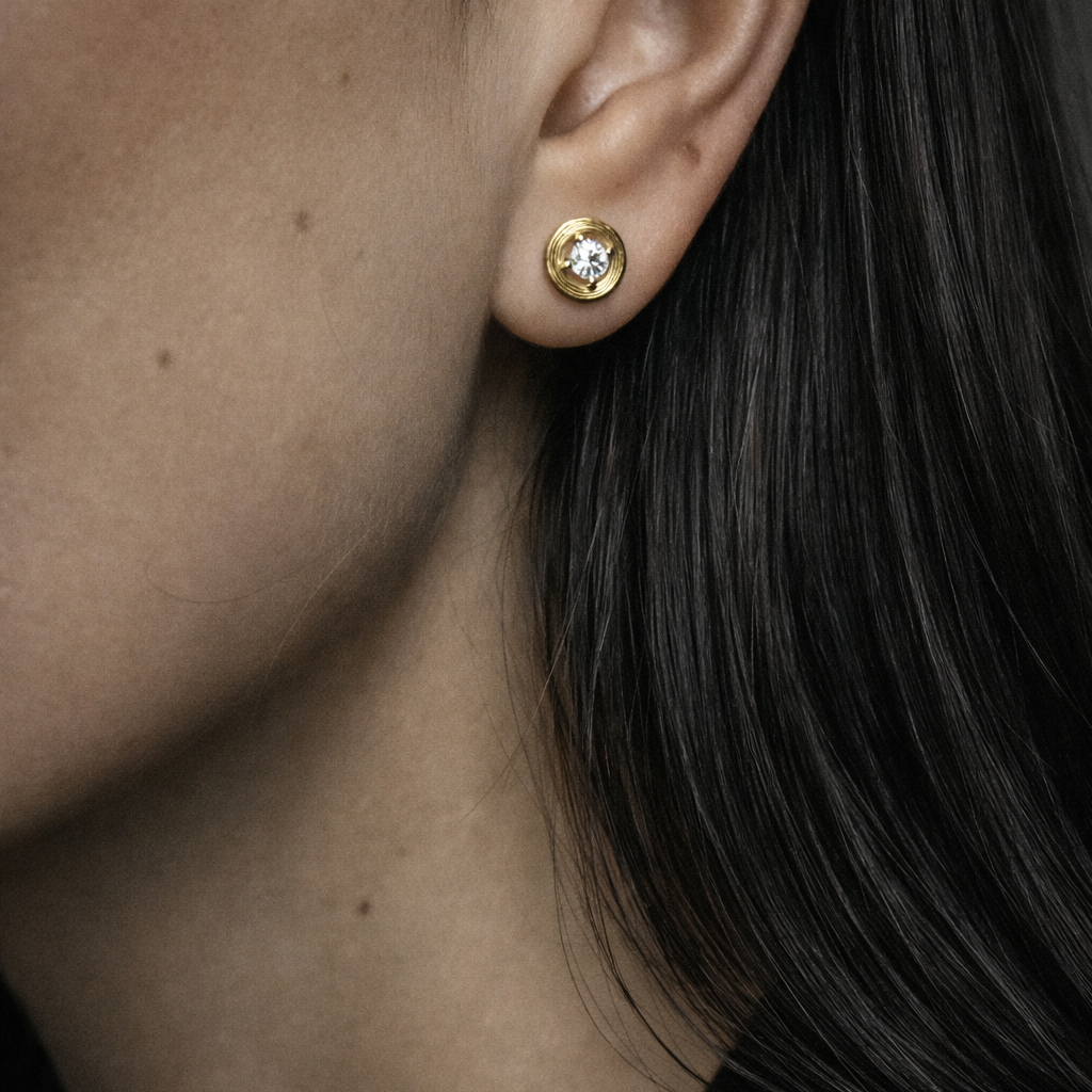 NOA EARRINGS WITH DIAMONDS