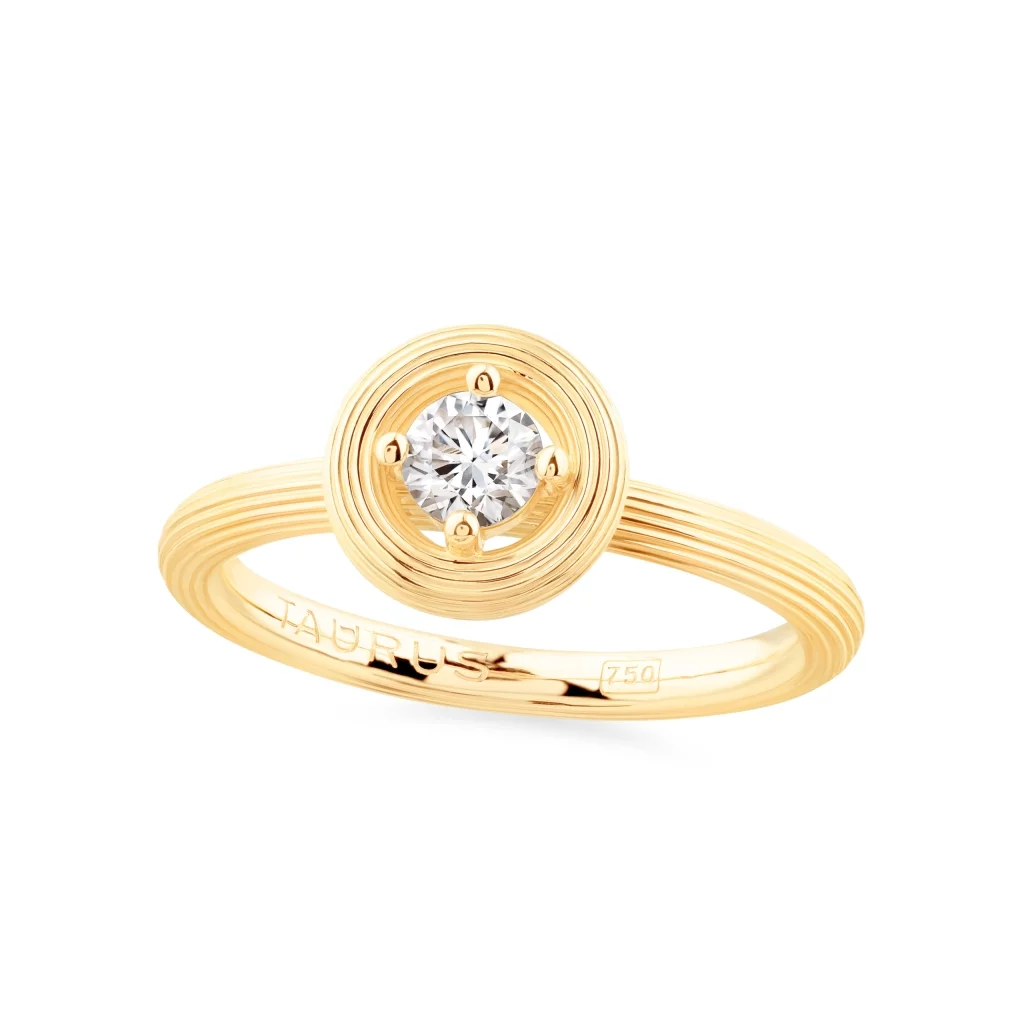 ŽIEDAS NOA SU DEIMANTU