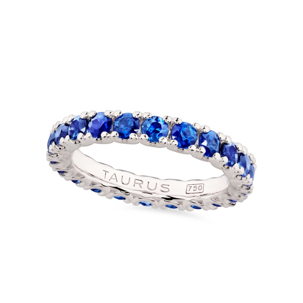 Sapphire Eternity Band