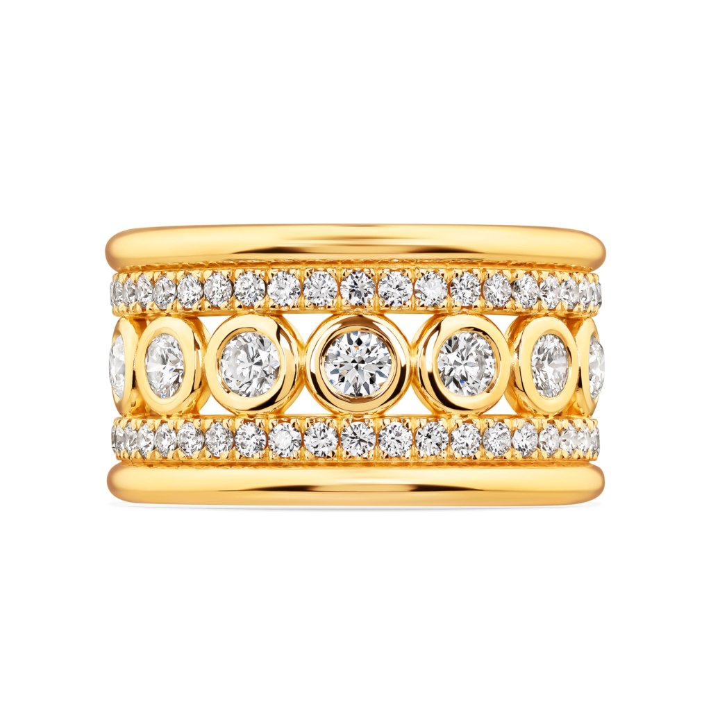 LUMA Ring with Diamonds