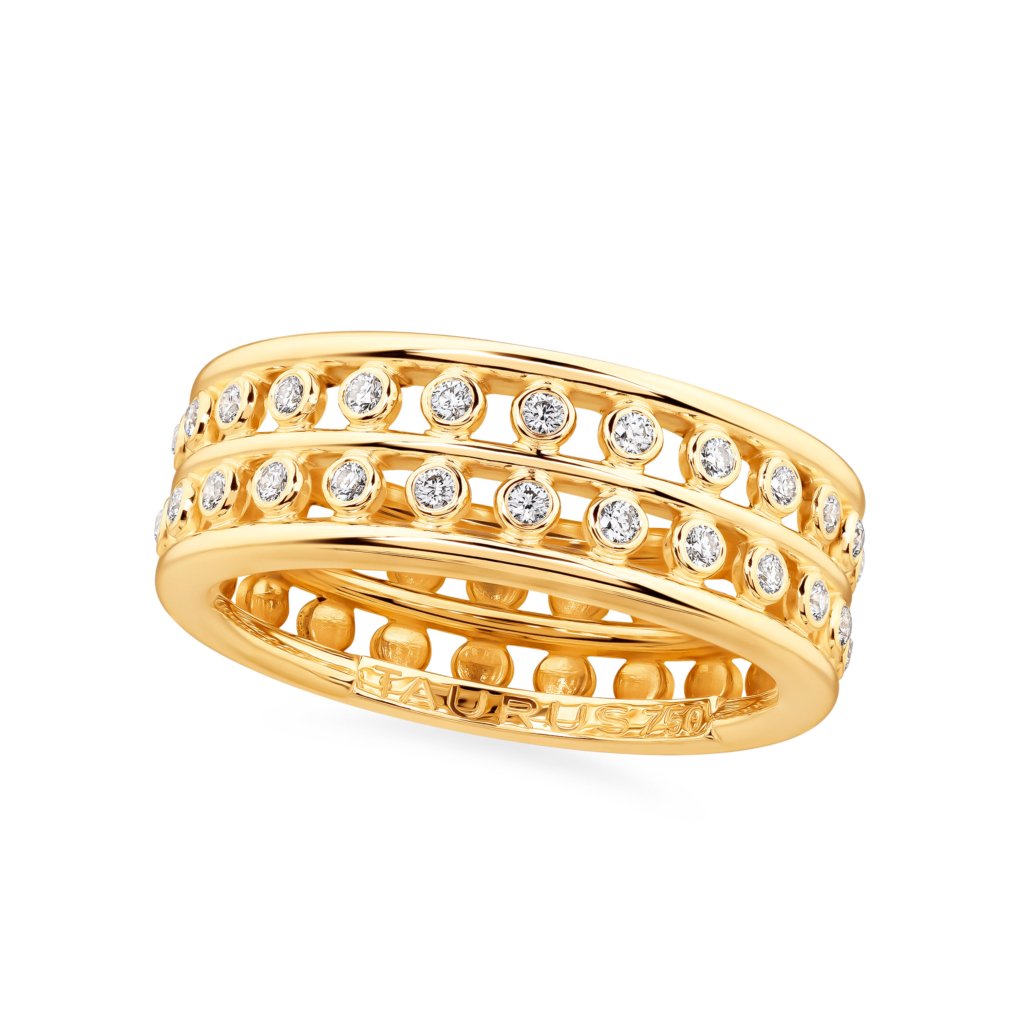 LUMA Ring with Diamonds