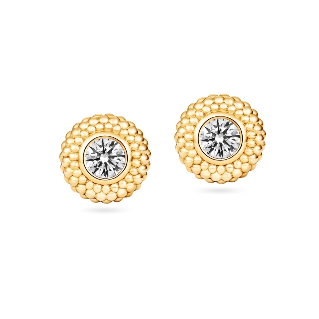 NEVER ENDING STORY EARRINGS WITH DIAMONDS