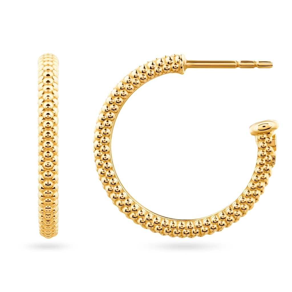 NEVER ENDING STORY HOOP EARRINGS